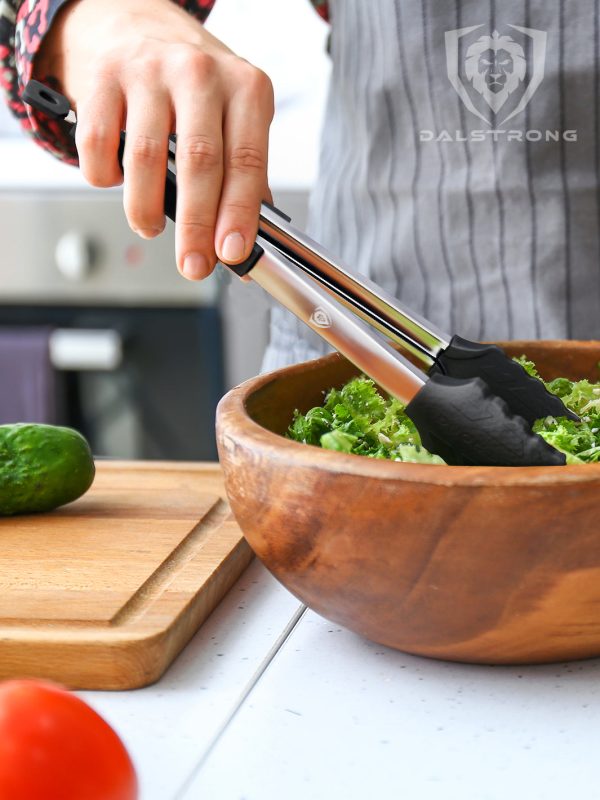 Food Tongs 12  | Scalloped Silicone Tips | Dalstrong © on Sale - Image 4