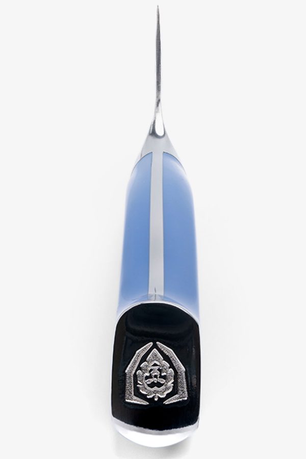 Chef s Knife 8  | Light Blue Matte ABS Handle | Shogun Series | X | Dalstrong © Supply - Image 5