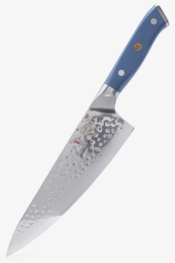 Chef s Knife 8  | Light Blue Matte ABS Handle | Shogun Series | X | Dalstrong © Supply