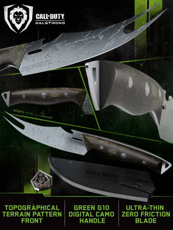BBQ Pitmaster Knife 6.5  | Call of Duty © Edition | Forked Tip & Bottle Opener | EXCLUSIVE COLLECTOR KNIFE | Dalstrong © Supply - Image 2