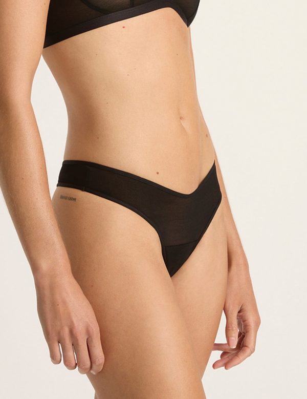 FreeMesh G-String - Black Online - Image 4
