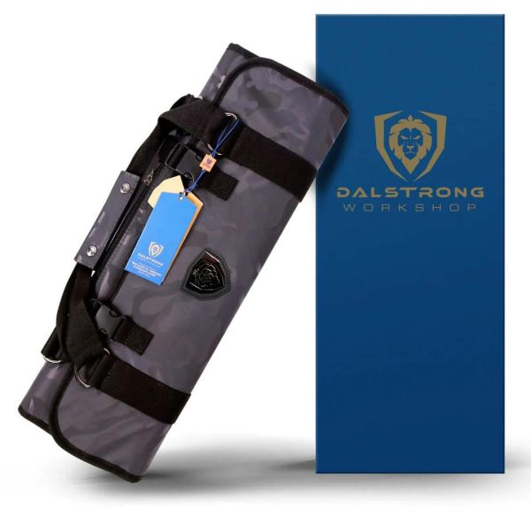 Premium Knife Roll | Dark Camo | Ballistic Series | Dalstrong © For Cheap