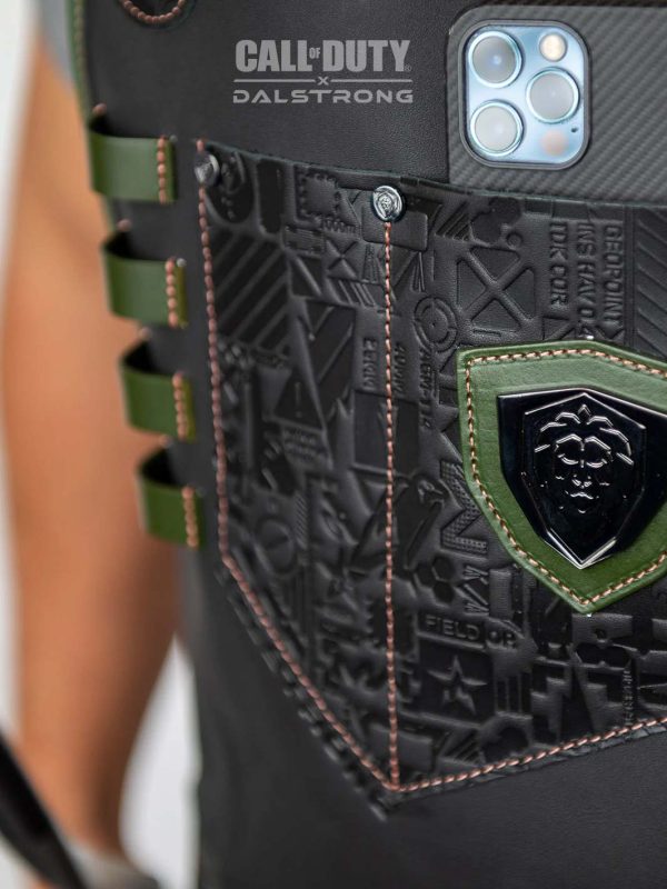 Limited Edition Chef Leather Apron | Call of Duty © Edition | Black Genuine Leather | EXCLUSIVE COLLECTOR APRON | Dalstrong © Online - Image 4