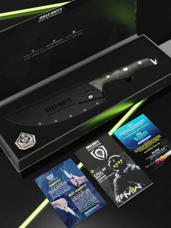 BBQ Pitmaster Knife 6.5  | Call of Duty © Edition | Forked Tip & Bottle Opener | EXCLUSIVE COLLECTOR KNIFE | Dalstrong © Supply - Image 4