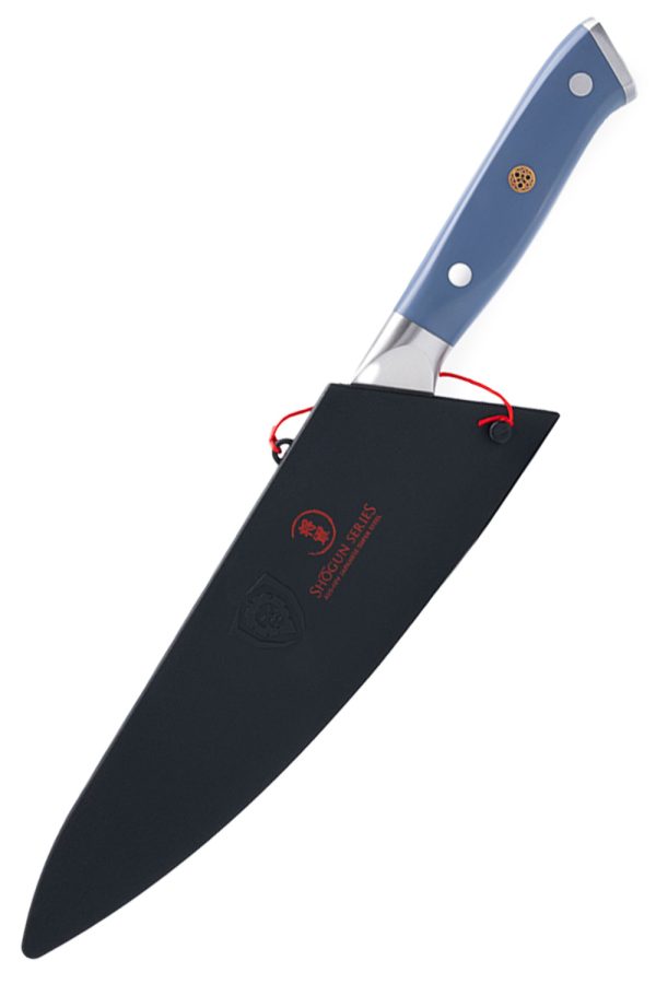 Chef s Knife 8  | Light Blue Matte ABS Handle | Shogun Series | X | Dalstrong © Supply - Image 3