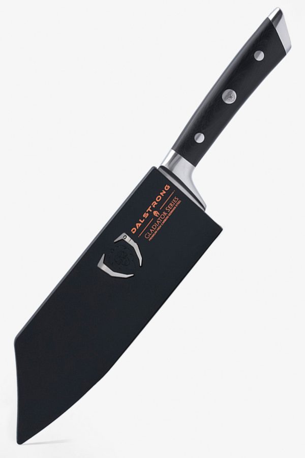 Chef s Knife & Cleaver Hybrid 8  | The Crixus | Gladiator Series | NSF Certified | Dalstrong © Supply - Image 3