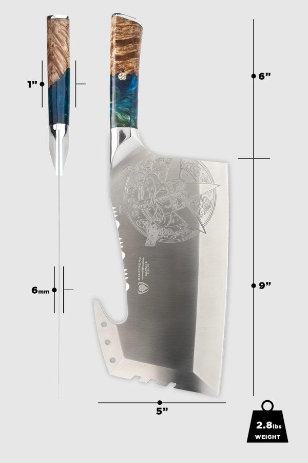 Obliterator Cleaver Knife | Valhalla Series | Dalstrong © Discount