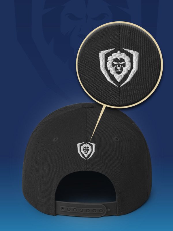 Make It Snappy Snapback Hat - Front to Back Logo | Apparel | Dalstrong © Supply - Image 3