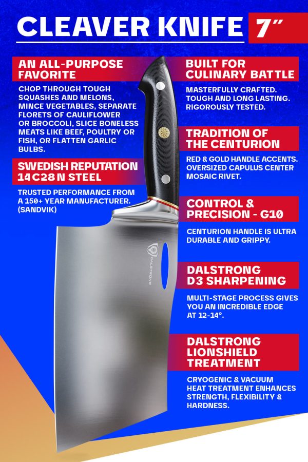 Cleaver Knife 7  | Centurion Series | Dalstrong © Online - Image 4