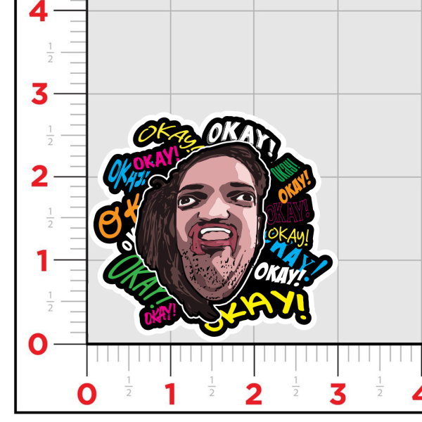 OKAY! Sticker on Sale - Image 2