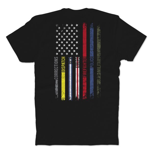 No One Fights Alone T-Shirt Hot on Sale - Image 3