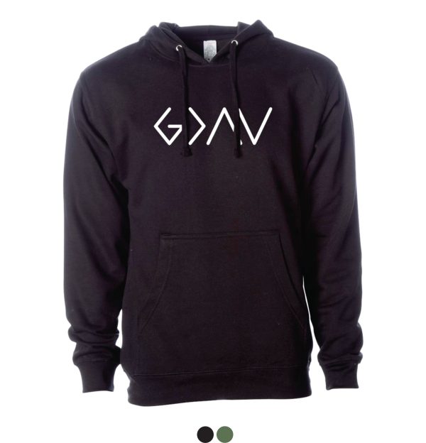 God Is Greater Hoodie Cheap