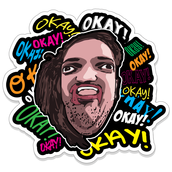 OKAY! Sticker on Sale
