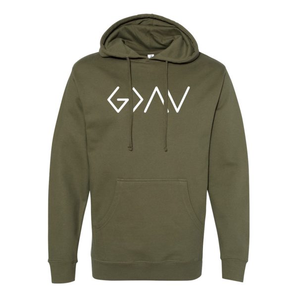 God Is Greater Hoodie Cheap - Image 2