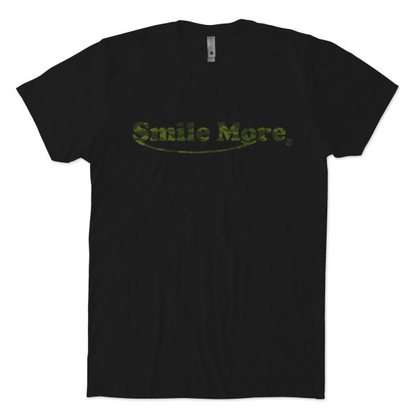 Smile More Camo T-Shirt on Sale - Image 2